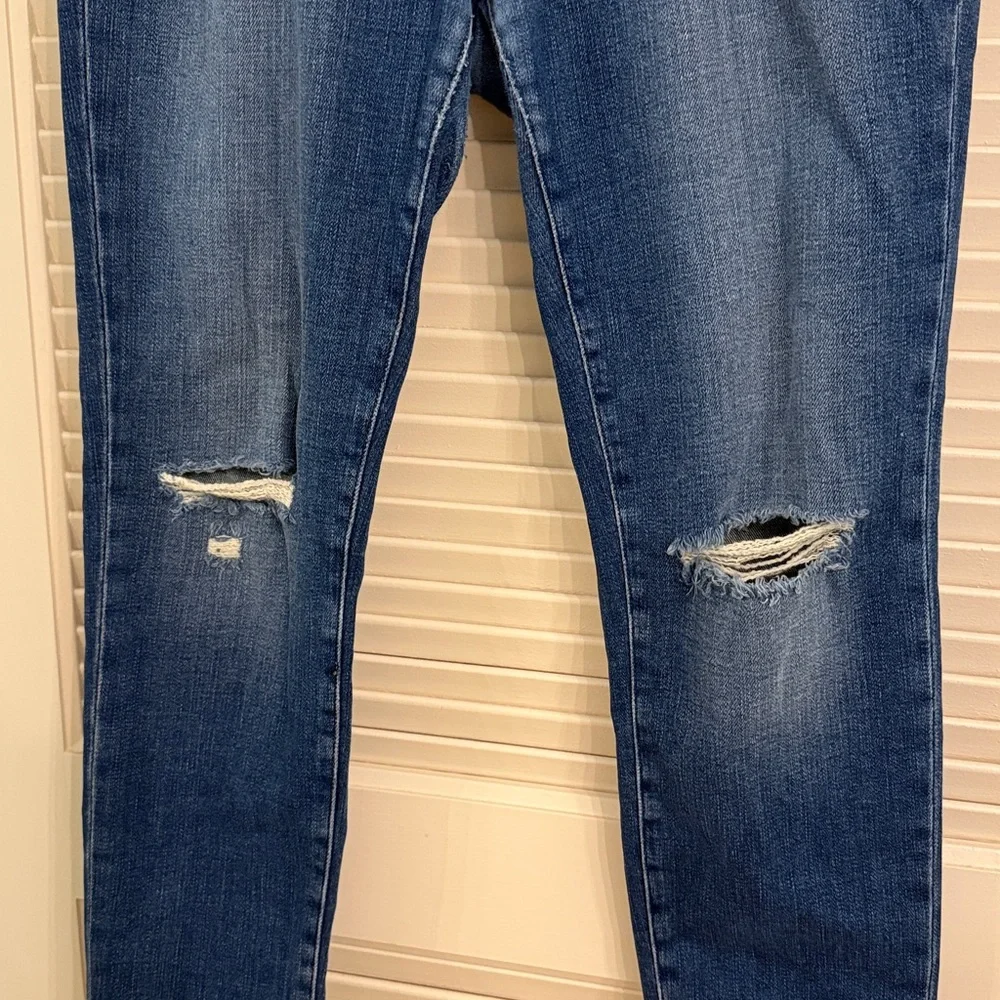 L’Agence Ripped Denim Designer Jeans Size 29 - Picture 2 of 8